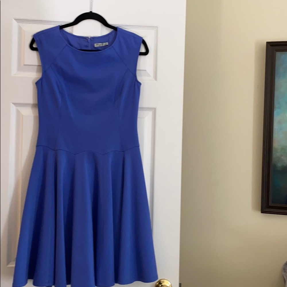 Eliza J Blue Sleeveless Dress